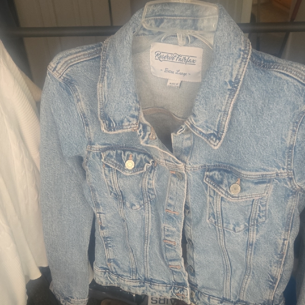 Roberto Cavalli Light Blue Denim Jacket